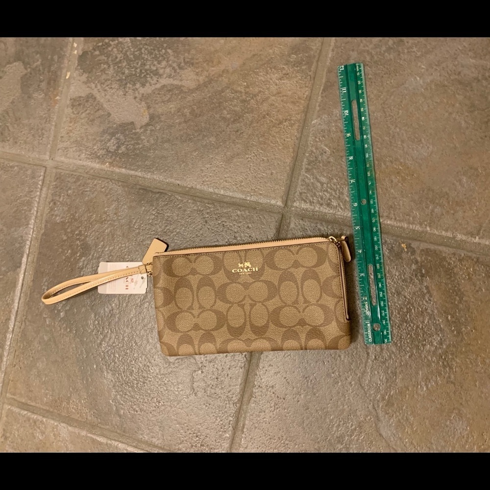 Coach NWT double zip wallet/wristlet - Picture 8 of 16